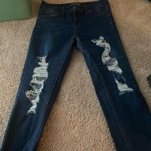 Wild fable ripped skinny jeans